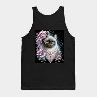 Flawless Ragdoll Cat Tank Top